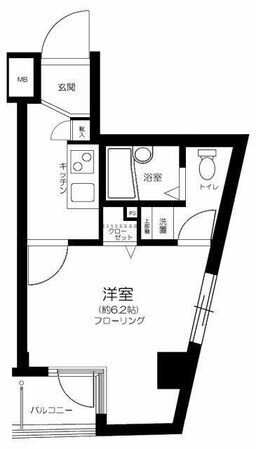 本駒込駅 徒歩7分 2階の物件間取画像